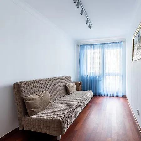 Bukowinska 12: Spacious Two-Bedroom Apartment with Balcony and Parking Warsaw Exterior photo